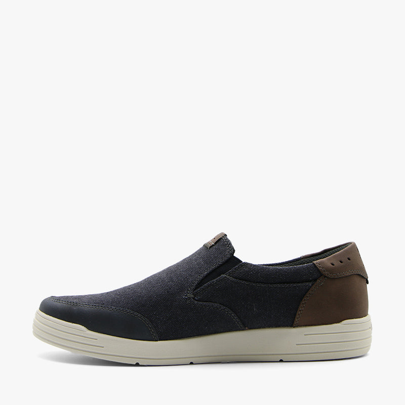 CITY WALK CANVAS SLIP-ON BLUE